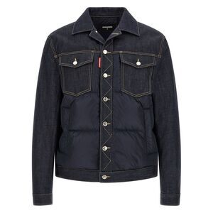 Dsquared² Blue Cotton Denim Men's Jacket